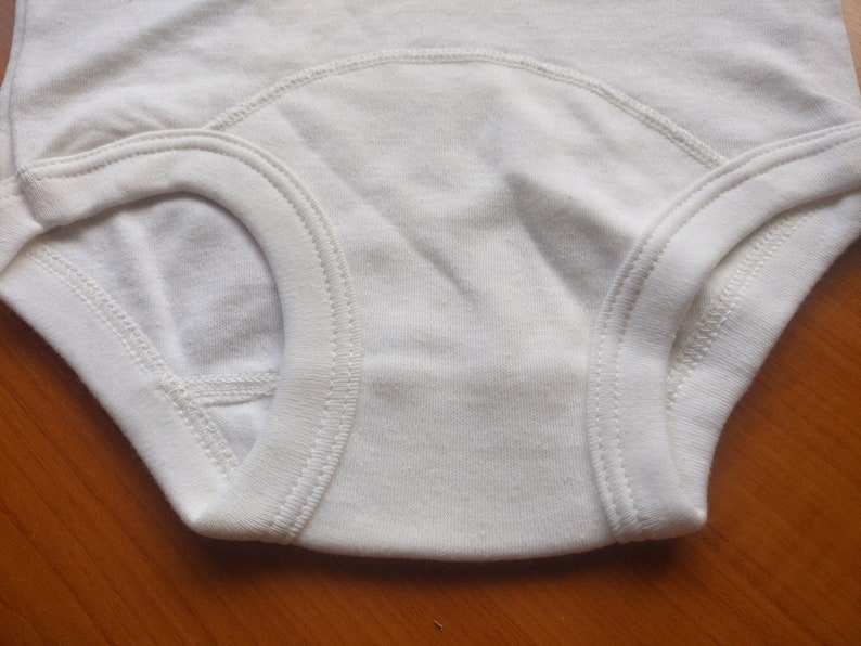 Vintage High Waist Girls/Boys Underpants, Cotton Kids Underwear, Soviet-time Estonian Marat Factory Tag. Retro underpants image 5