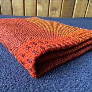 Vintage never used Tablecloth 45x45 cm with original price tag from 1980s - Soviet-time Home Decor - Retro Woven Textile - Table Cover