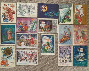 1970～1980年代のロシアの様々なアーティストによるクリスマス/新年の