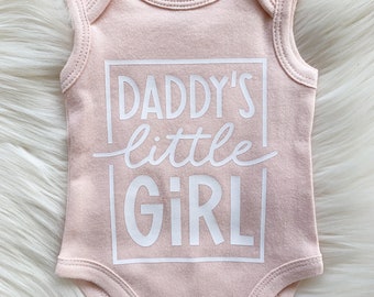 Daddy's Little Girl - Baby Onesie Unisex - Father's Day Gift