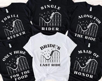 Theme Park Bachelorette Shirts,Amusement Park Bachelorette,Rollercoaster Bachelorette,Bachelorette Theme Park Group Shirts,Theme Park Shirts
