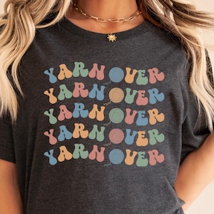 Overhemd, gehaakt lovershirt, cadeau voor haker, grappig gehaakt shirt, gehaakt cadeau minnaar, gehaakt kerstcadeau, gehaakt T-shirt
