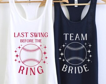 Baseball Bachelorette Tanks, Baseball Game Bachelorette, Team Bride Shirts, Baseball Bachelorette Party, Boston Bachelorette Party
