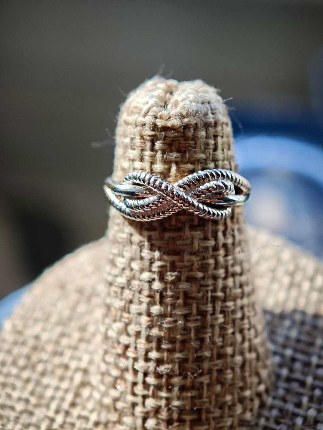 Solid Sterling Silver Nautical Ring - Cleat Hitch Nautical Knot - Etsy