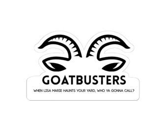 Lisa Marie Goatbusters sticker