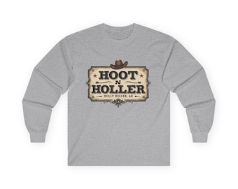 Holly Holler Hoot n Holler Long Sleeve Tee