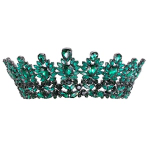 Emerald Crown, Sparkling Wedding Tiara
