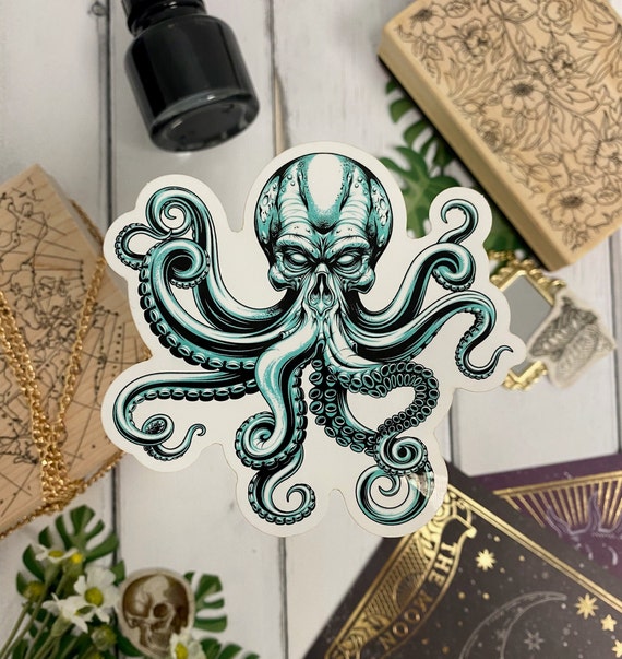 Kraken Octopus Sticker - Impact Mouthguards