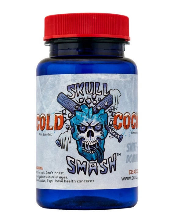 Skull Smash Cool Cocked Mint Ammoniac Haltérophilie, Powerlifting, Homme  fort, Musculation, Record personnel Nez Tork Odeur Sels Lifting -   France