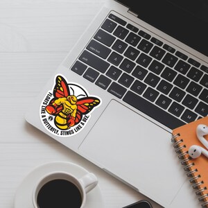 Waterproof Butterfly Float Vinyl Sticker for Scrapbook Car Laptop Phone Water Bottles Journals and Notebooks -  Butterfly Sticker