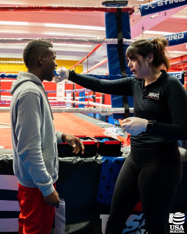 Mexico Flag Impact Custom Protection Mouthguard Sport Kids and Adult