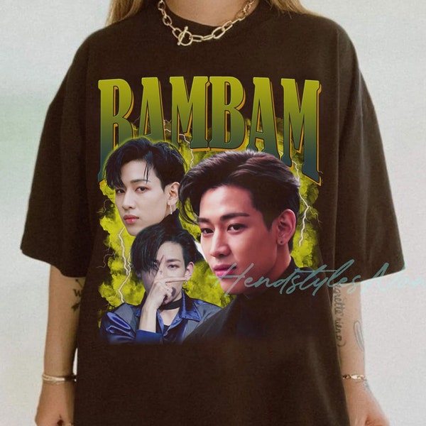 Got7 Bambam Retro Bootleg T-shirt, Kpop Gift for her or him, Got7 Retro Shirt