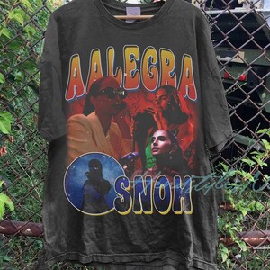 Limited Snoh Aalegra Vintage Inspired T Shirt 90s Bootleg Rap Tee Shirt Old School Unisex tee, k211