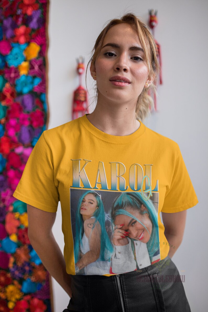 Karol G Shirt Karol G 90s' Shirt Karol G Tshirt Karol Etsy España