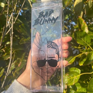 Bad Bunny Milk Carton Water Bottle Gift