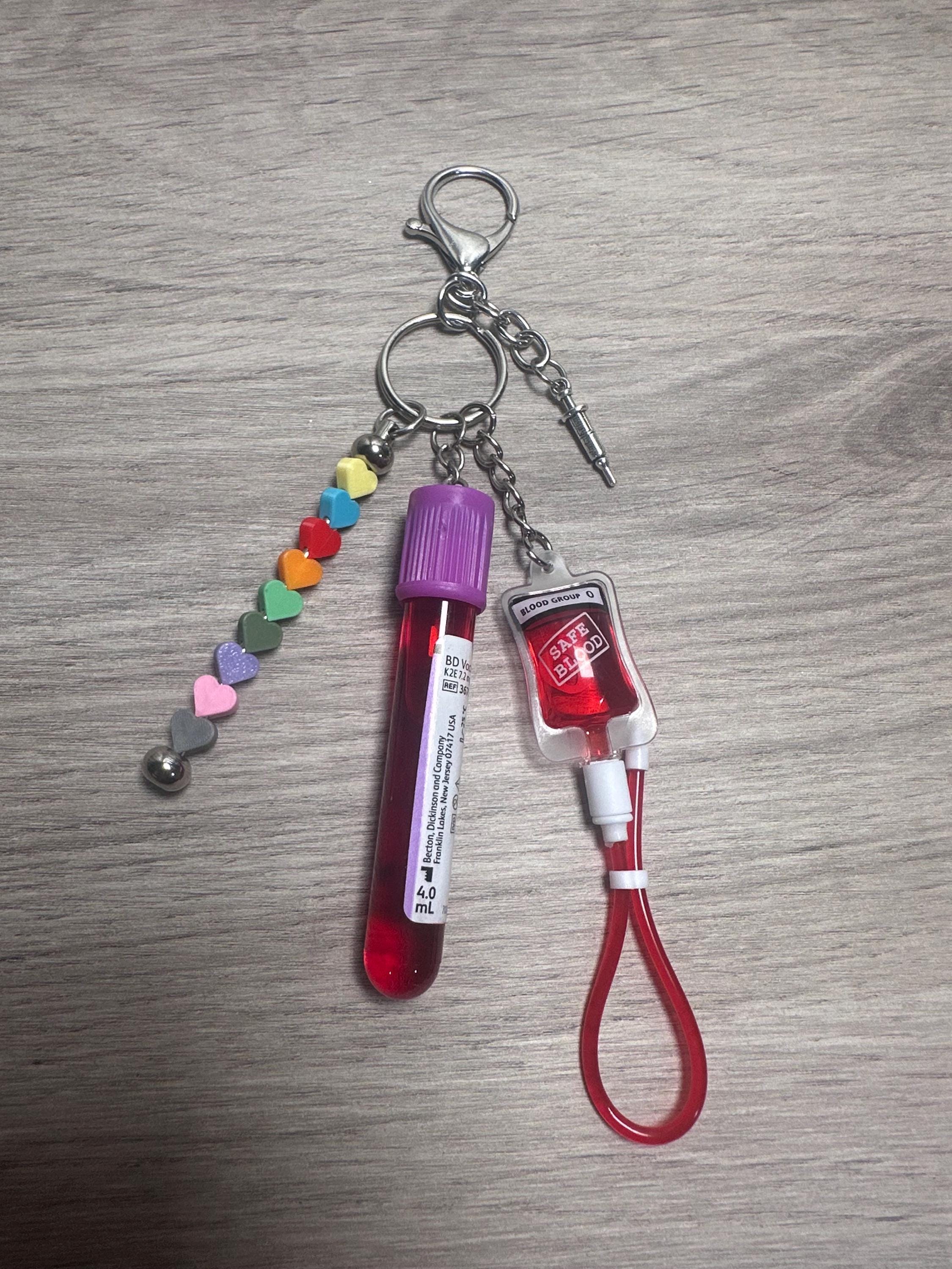 Phlebotomy tubes keychain - Etsy 日本
