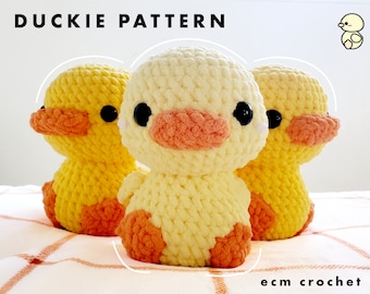 ぬいぐるみ Human made CROCHETED DUCKS Crochet Duck Plush - Amigurumi Stuffed Duck - Handmade duck
