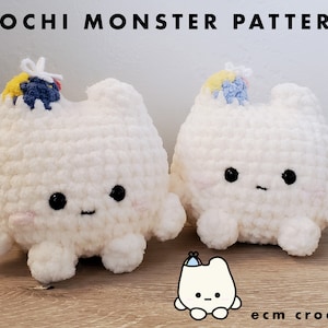 Crochet Helicopter Mochi Pattern | Amigurumi Helicopter Mochi Pattern | Helicopter Mochi Plush Pattern | Helicopter Mochi Pattern