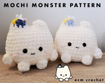 Crochet Helicopter Mochi Pattern | Amigurumi Helicopter Mochi Pattern | Helicopter Mochi Plush Pattern | Helicopter Mochi Pattern