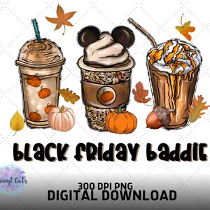 Schwarzer Freitag-Baddie Digitaler Download | Weihnachtseinkäufe PNG | Digital |Druckbar