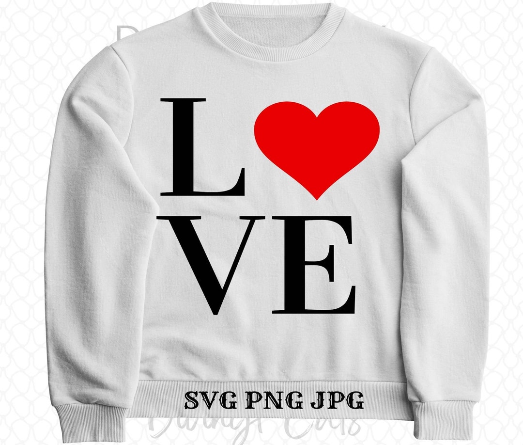 LOVE SVG for Cricut- Heart Svg-digital Download - Etsy
