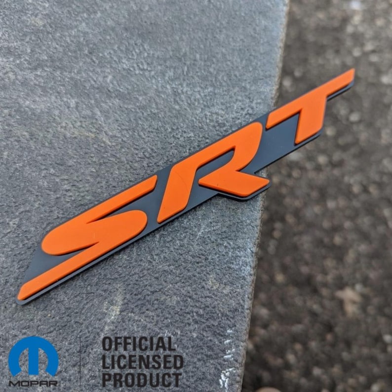 SRT® Badge - Grille or Body Mount - Officially Licensed Product - Etsy