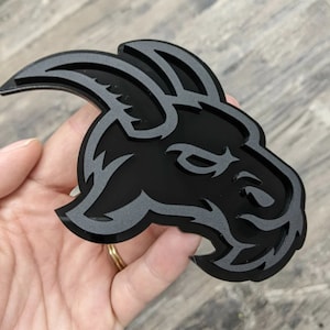 Angry Goat Fender - Car Emblem Badges
