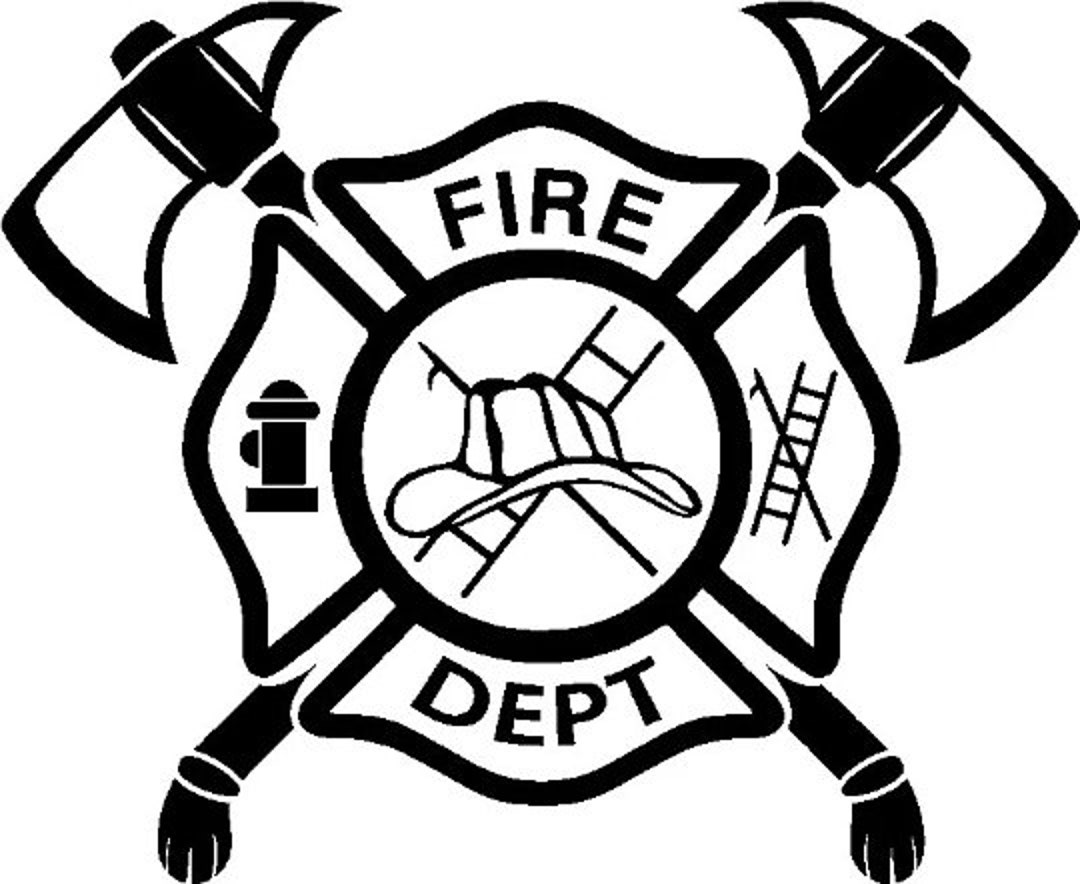 Fire Department Logo SVG - Etsy