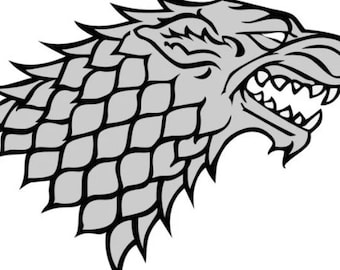 Game of Thrones Stark Logo Vector Graphic