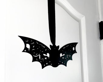 Detailed Black Halloween Bat