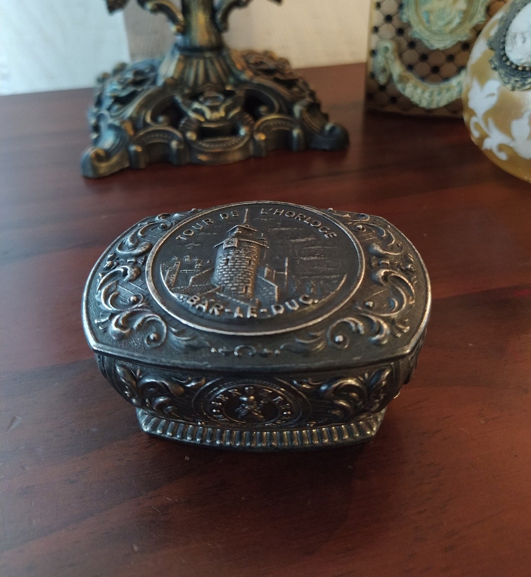 Boite A Bijoux Rectangulaire De Style Europeen Innovant, Boite De Rangement Vintage Pour Bagues, Boucles D'oreilles Et Bijoux S | Leroy Merlin