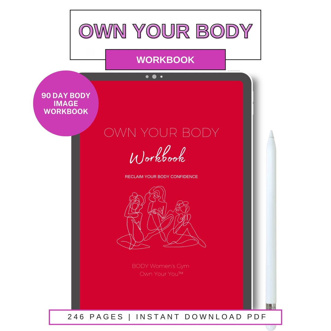 Own Your Body Rk Reddy Own Your Body Workbook: Body Image Journal Prompts (digital Download ...