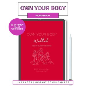 Digital Own Your Body Workbook, Body Image Journal, Positive Body Image, Body Image Worksheets, Body Image, Journal Prompts, Digital Journal