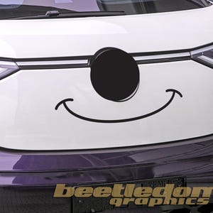 Front Hood Smile Decal - ID Buzz