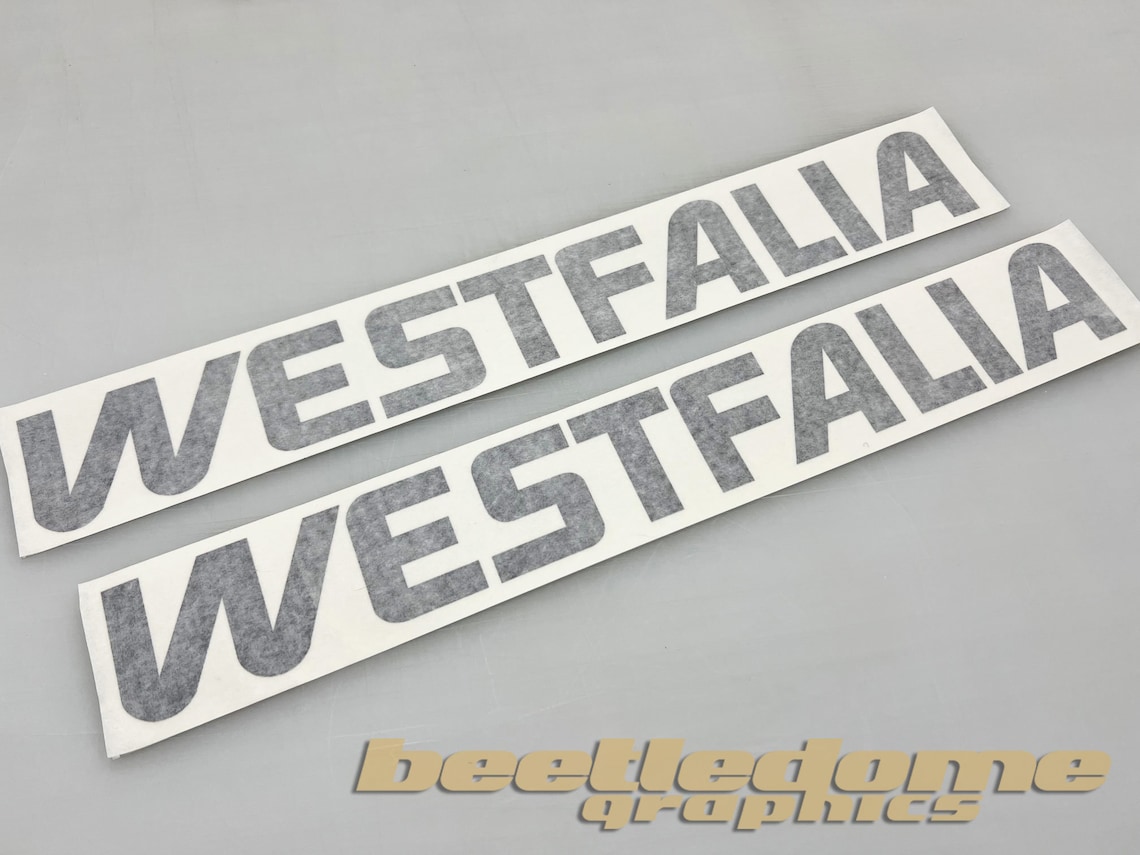 Westfalia Pop Top Vinyl Decal/sticker Set VW Vanagon Etsy