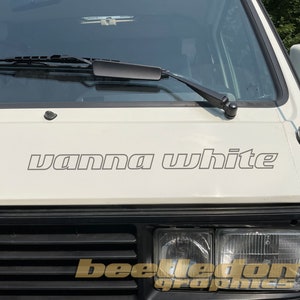 Custom SYNCRO Vinyl Decal/Sticker/Lettering  - Customized Message - VW Vanagon Westfalia