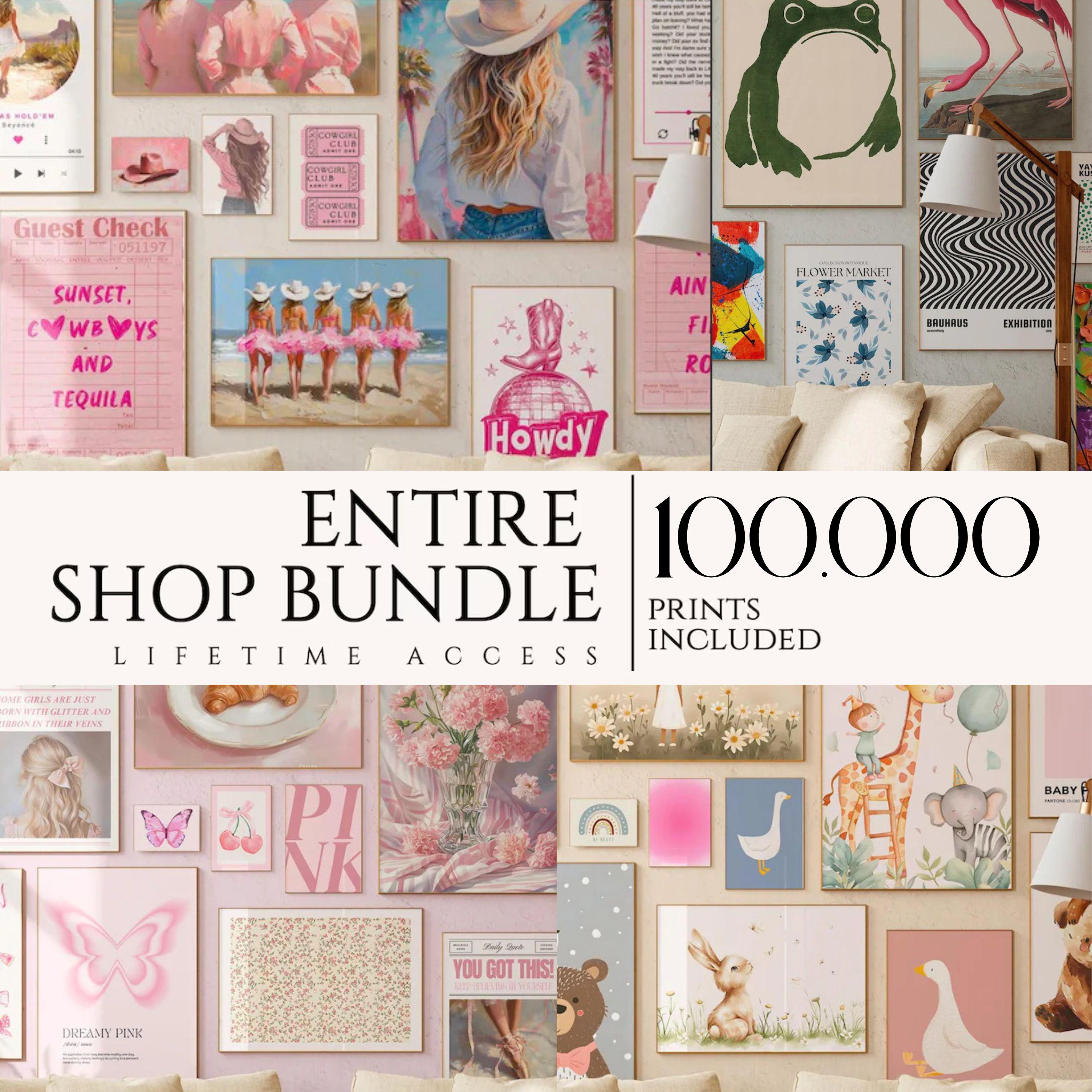 100000+ Maximalist Wall Art Prints: Mega Bundle (Digital Download)