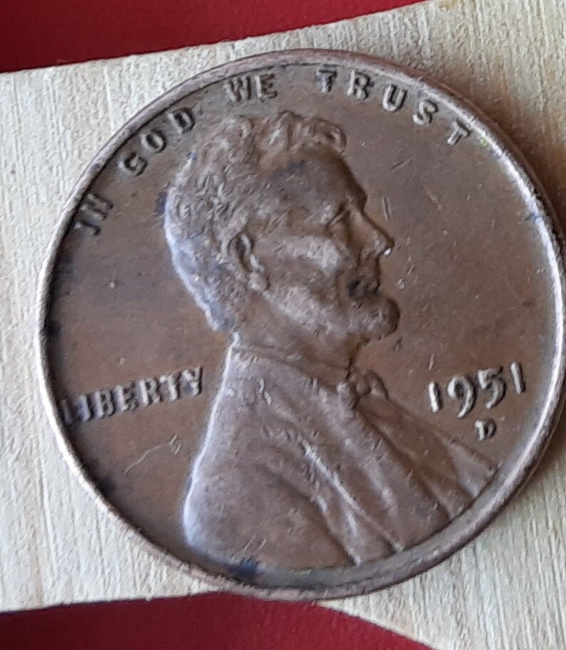 1951 D Wheat Penny 1951 D Wheat Penny
