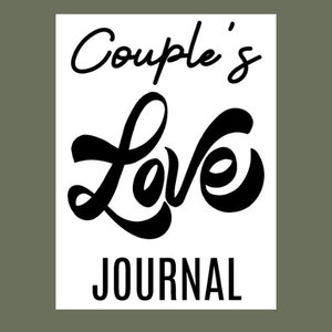 Diario de Amor Imprimible para Parejas - 110 Páginas - Preguntas Diarias para Ambos Socios - Descarga Instantánea - Tamaño Carta
