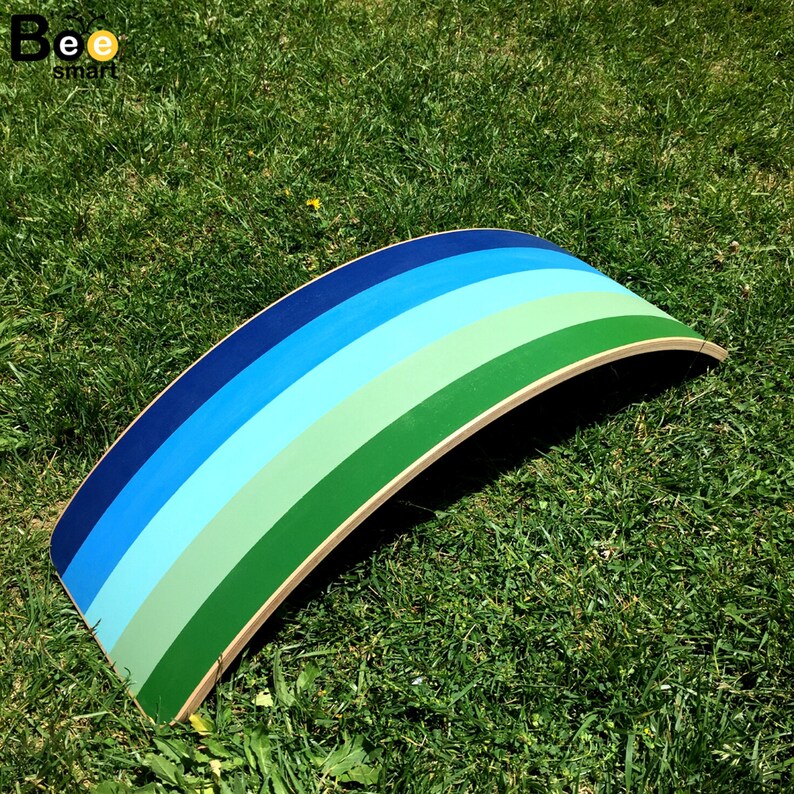 Original Balance Board for Child Waldorf Montessori Toy Etsy