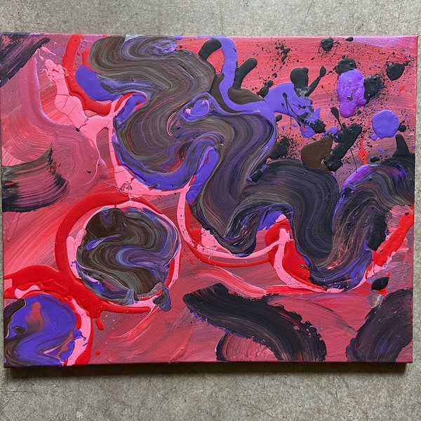 Wandering Thoughts - Acrylic Paint on Canvas