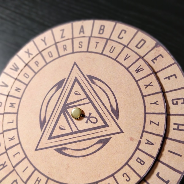 Cipher Wheel Printable Template