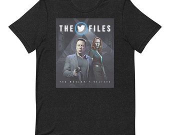Twitter Files funny political art, anti government t-shirt, political tee, Elon Musk