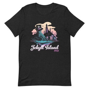 Schepsel van Jekyll Island Unisex t-shirt, Federal Reserve Cartel, politieke kunst, politiek tee, politiek t-shirt