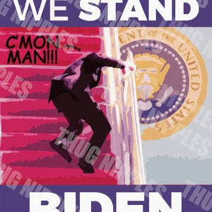 FJB - Lets Go Branden - United We Stand Biden We Fall - Funny Political Sublimation PNG, SVG