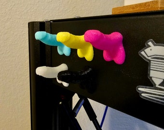 PENIS Magnets: Mini 3D Printed Dick Magnets – Bachelorette / Funny Prank Dildo Magnetic Accessories