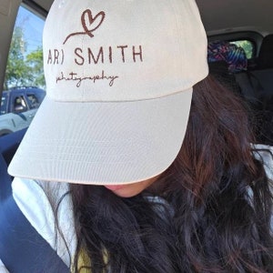 Custom Embroidered Hat | Logo Baseball Hat | Personalized Dad Cap | Bachelorette Hat |Bulk Hats | Small Business Merch | Your Own Text