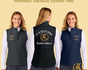 Custom Sport-Tek Women's Teknical Hybrid Vest