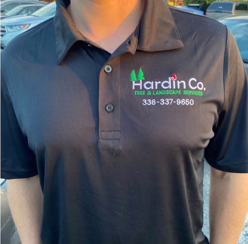 Custom Embroidered Polo Shirts | Moisture Wicking | Sport-Tek Dry Mesh | Custom Design, Work Shirt Company Logo Polo Shirt Personalized Polo
