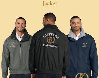 Custom Embroidered Competitor™ Jacket | Personalized Lightweight Wind & Water-Resistant Outerwear